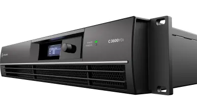 Dynacord L Series two-channel power amplifiers for live sound