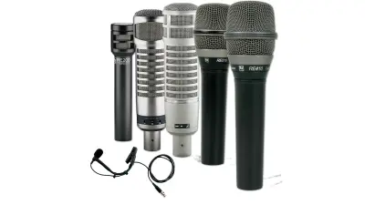 RE Series Live Performance Microphones