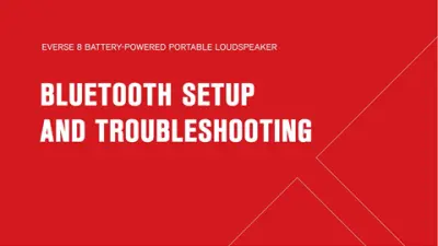 EVERSE Training - Bluetooth